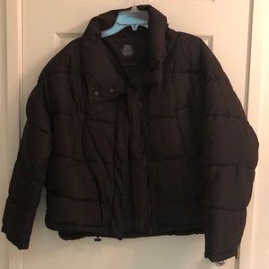 Urban outfitters “light before dark” puffer jacket
